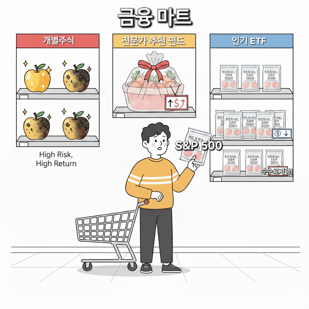 [3편] 주식, 펀드, ETF: 도대체 뭐가 다를까? (왕초보 개념 완벽 정리)