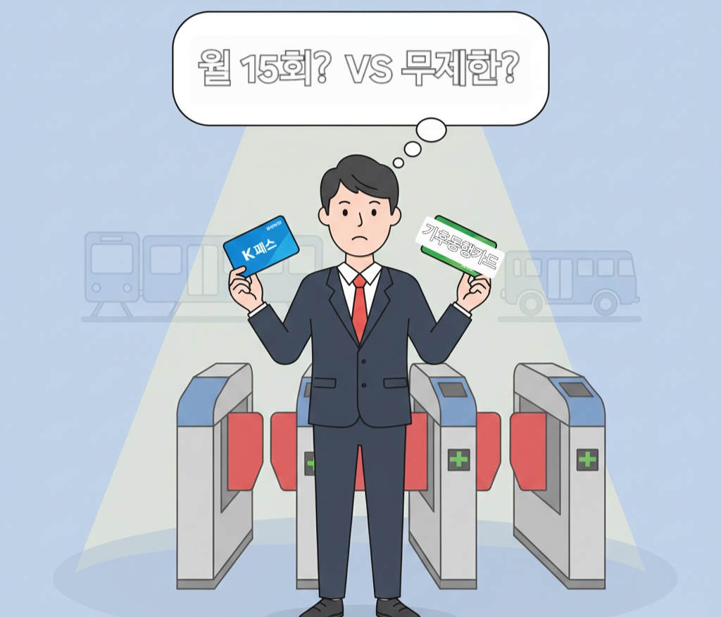 [3편] K-패스 vs 기후동행카드: 교통비 월 3만원 아끼는 ‘환승’의 기술