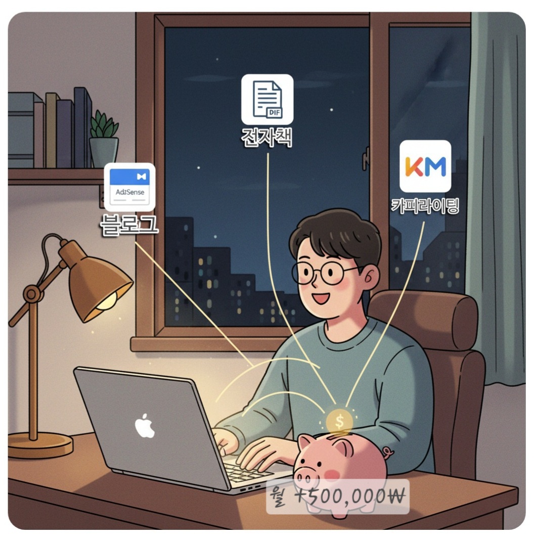 [2편] 부업의 왕도, ‘글쓰기’로 돈 버는 3가지 방법 (블로그, 전자책, 카피라이팅)