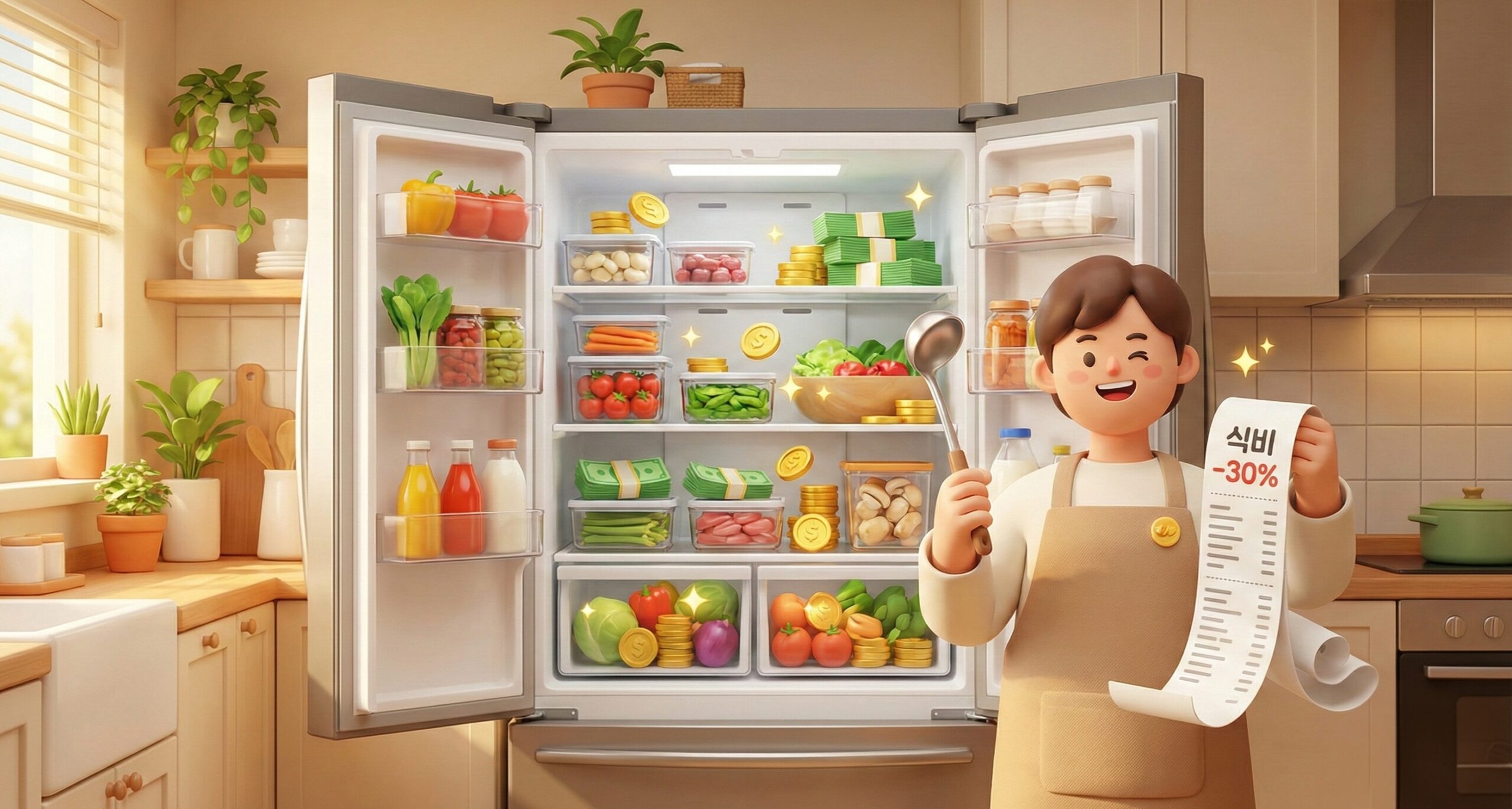 [6편] 냉장고만 파먹어도 월 30만원? 맛있게 먹고 돈 버는 ‘식비 다이어트’