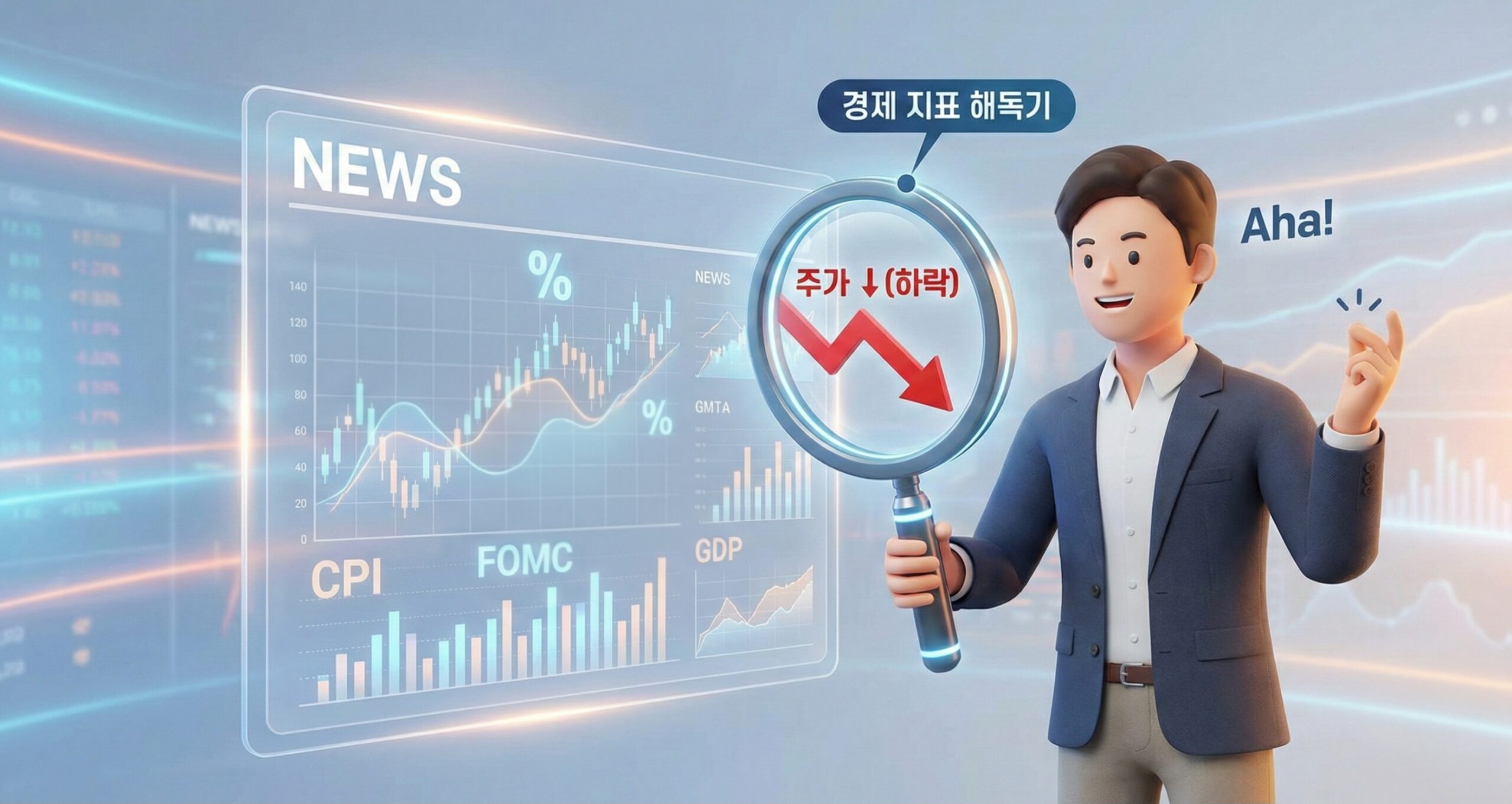 [8편] 뉴스만 봐도 주가가 보인다? 내 주식의 운명을 결정하는 ‘경제 지표’ 3가지