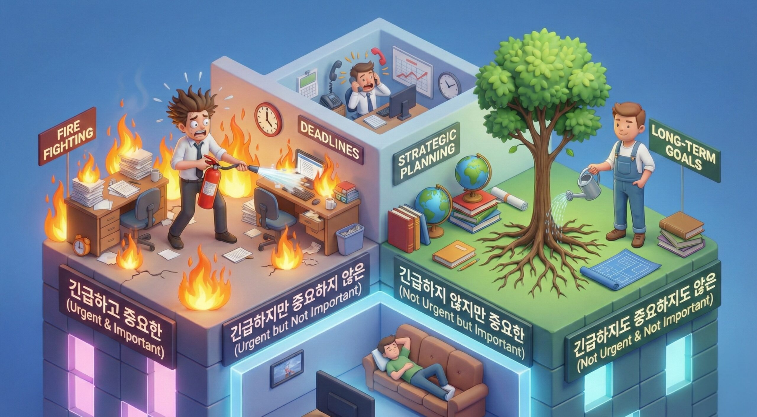 [1편] “오늘 진짜 바빴는데 뭐 했지?” 가짜 노동에서 탈출하는 법